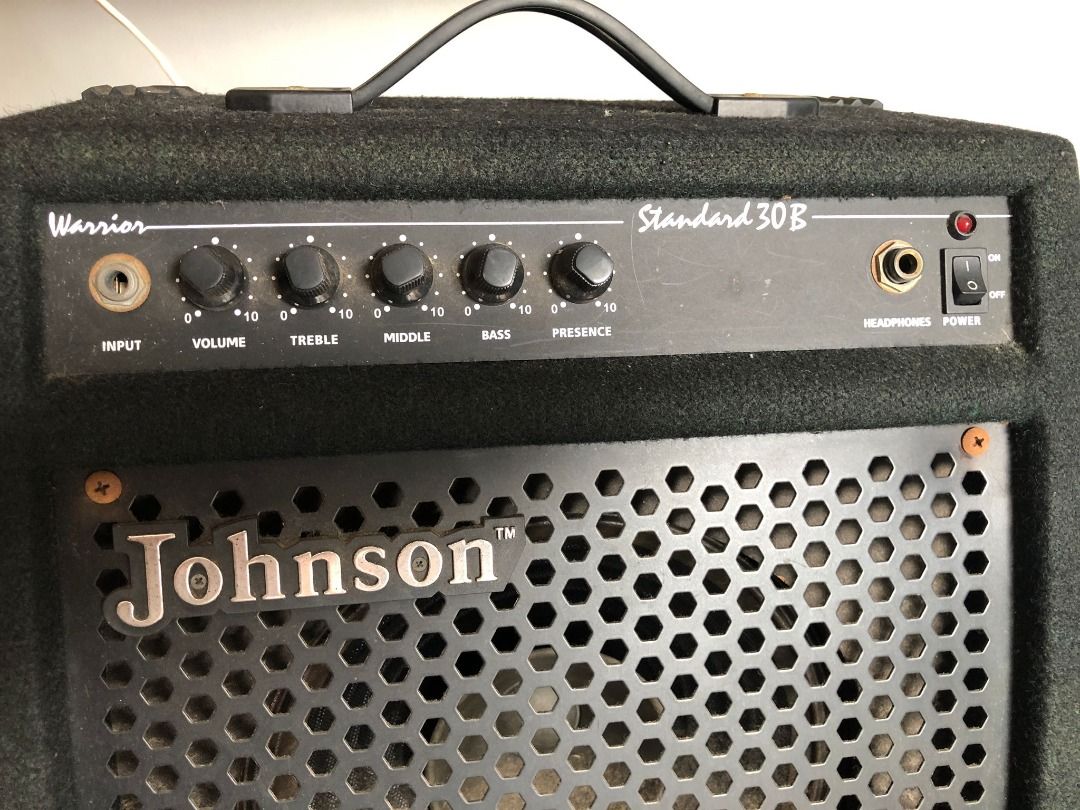 Johnson Warrior Standard 30B Bass Amplifier, Audio, Soundbars, Speakers &  Amplifiers on Carousell