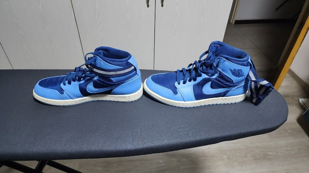 Jordan 1 Retro High Strap French Blue Luxury Sneakers Footwear on Carousell