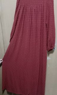 JULZ FREDA Holiday Dress in Maroon