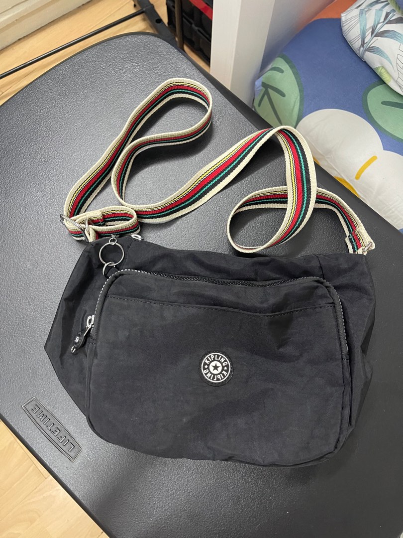 Kipling Sling Bag (Black), Women's Fashion, Bags & Wallets, Cross-body ...