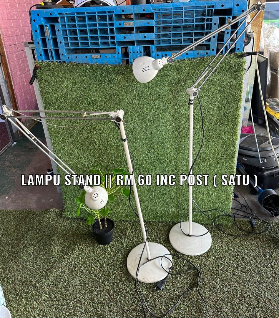 Lampu Stand, Furniture & Home Living, Lighting & Fans, Lighting on