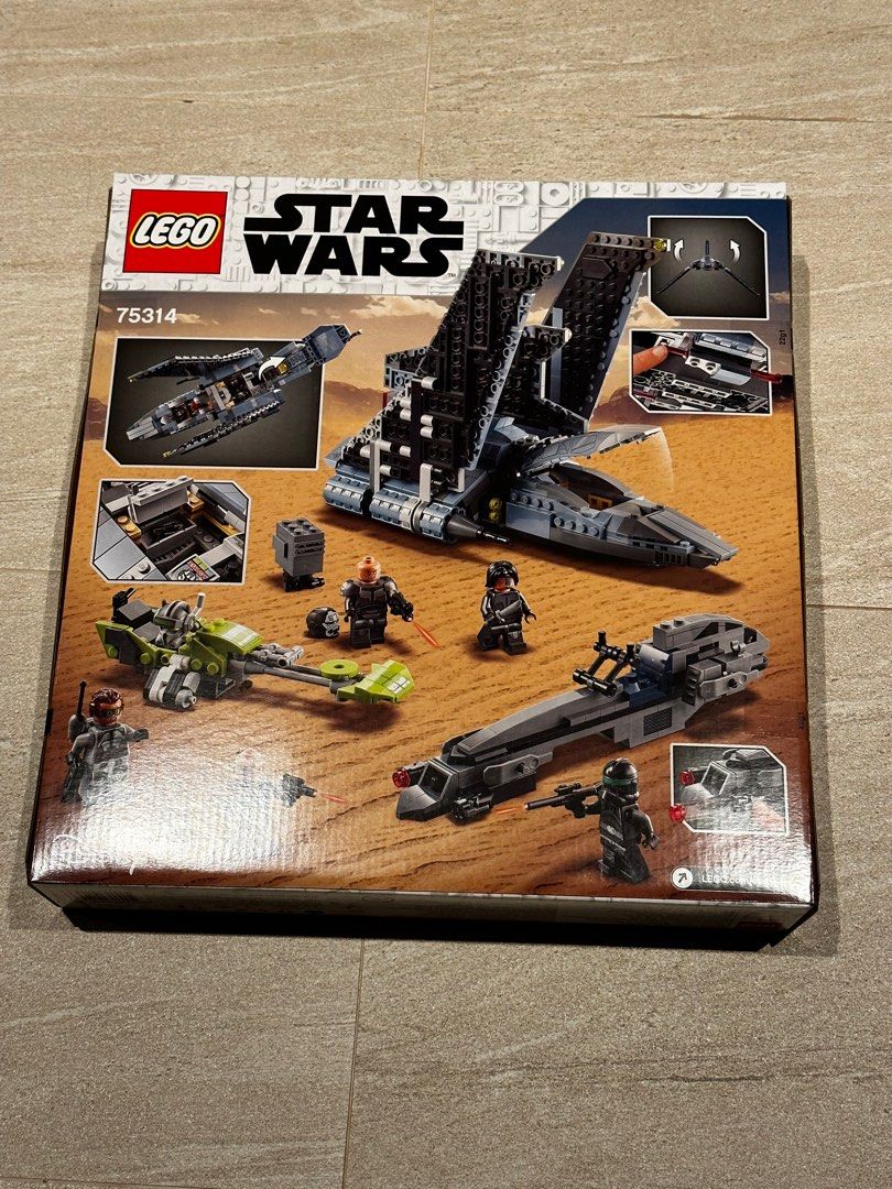 Lego Star Wars 75314 The Bad Batch Attack Shuttle, Hobbies & Toys, Toys ...
