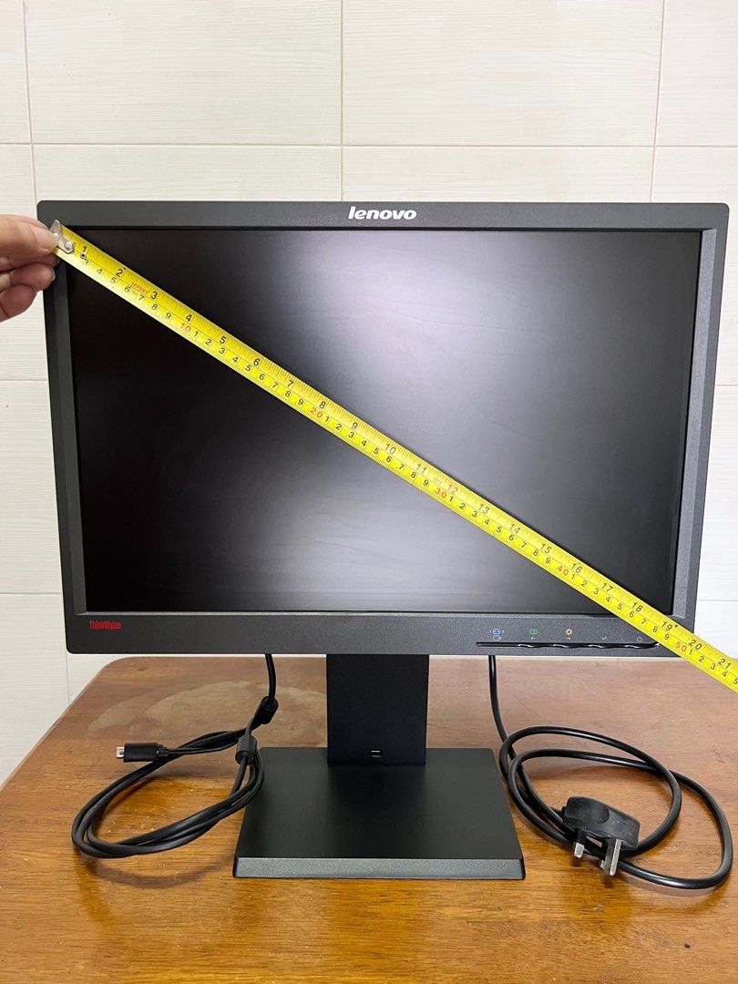 Lenovo 19 inches Monitor Wide, Computers & Tech, Parts & Accessories, Monitor Screens on Carousell