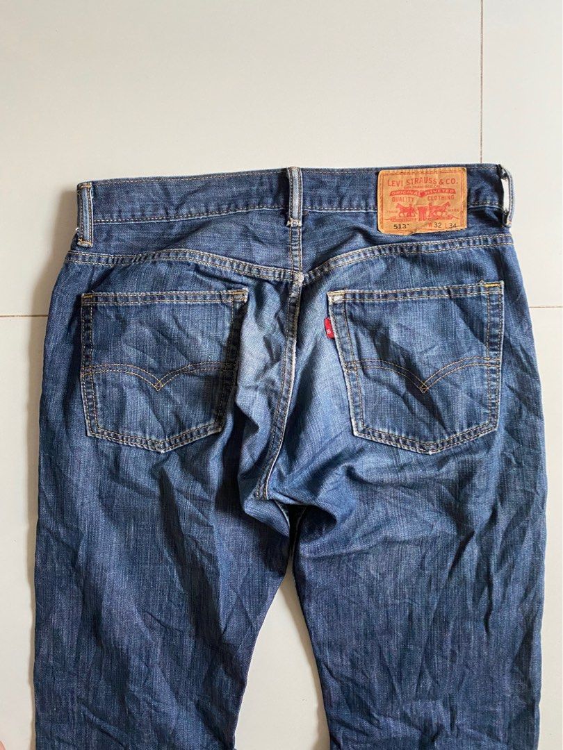 Levis 513 Denim Pants Men s Fashion Bottoms Jeans on Carousell
