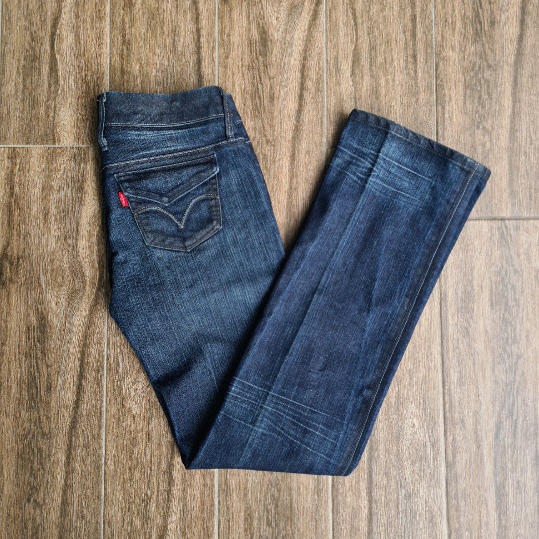 Levis Womans W28 L32 , Vintage Straight Cut Jeans, Size S-M, Women'S  Fashion, Bottoms, Jeans & Leggings On Carousell