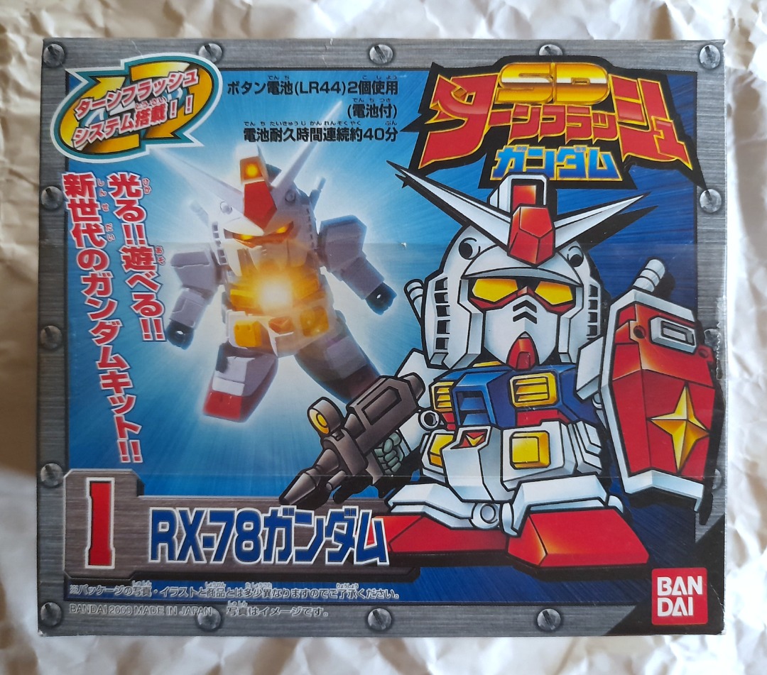 Lighting SD RX-78-2 Gundam Model Kit with Game, Hobbies & Toys, Toys ...