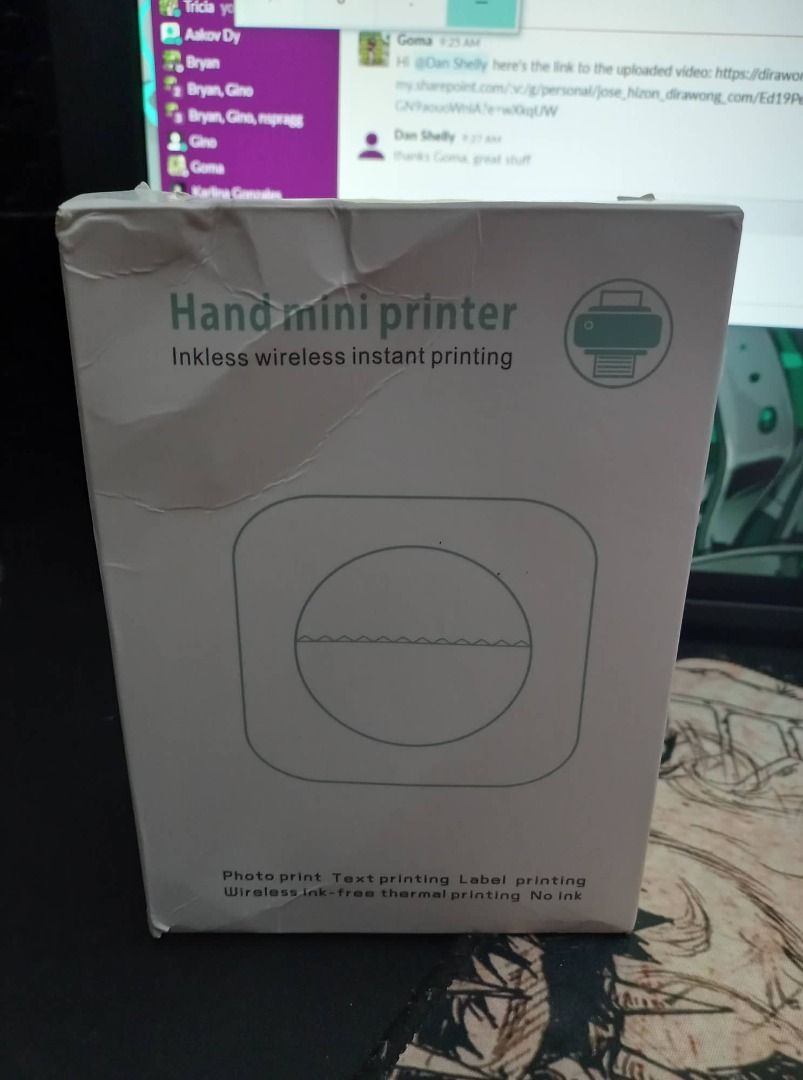 LIOTOG C19 Smart Portable Bluetooth Thermal Printer Photo Printer Mini