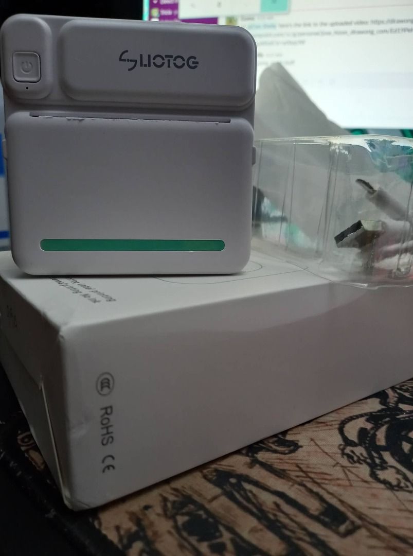 LIOTOG C19 Smart Portable Bluetooth Thermal Printer Photo Printer Mini