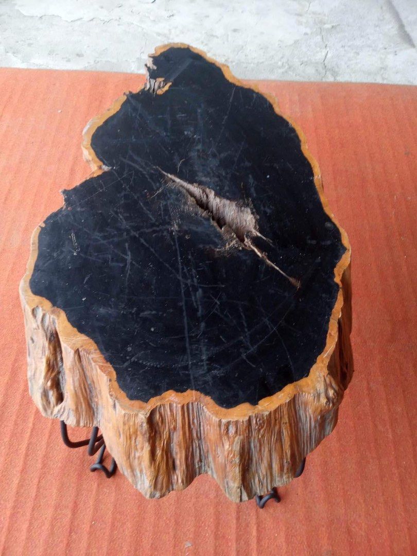 Live edge center table, Furniture & Home Living, Furniture, Tables