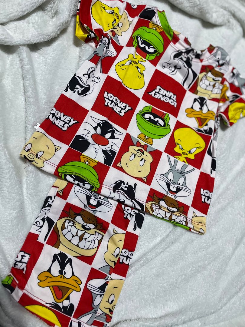 Looney tunes kids jumpsuit, Babies & Kids, Babies & Kids Fashion on