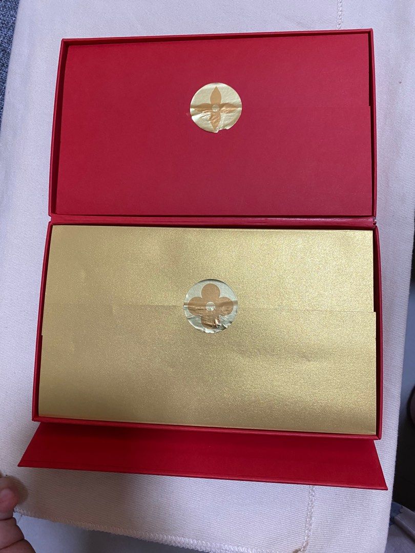 Louis Vuitton 10 Years Red Packets 🧧+ 1 Louis Vuitton Drawer Box🧧