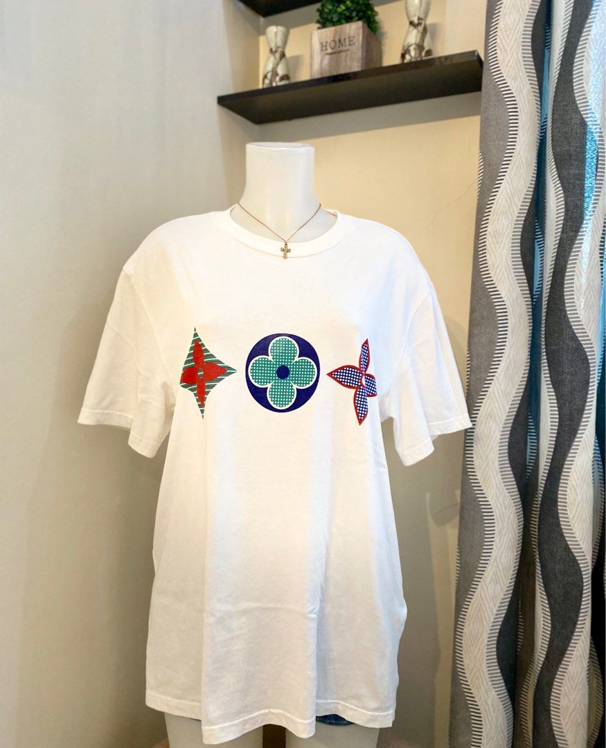 Sell Louis Vuitton x Virgil Abloh 2019 Kansas Winds Printed Tee  White   HuntStreetcom