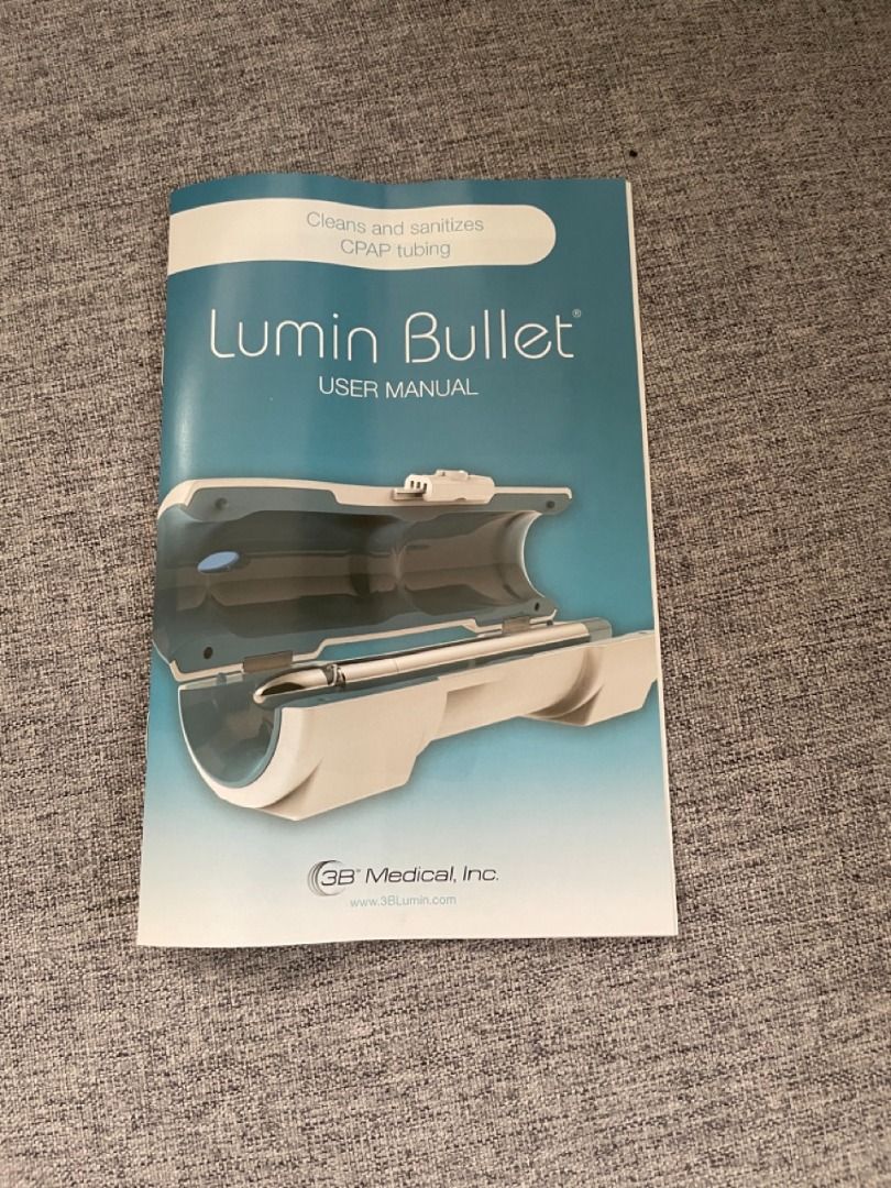 Lumin Bullet CPAP Hose Cleaner, Health & Nutrition, Medical Supplies