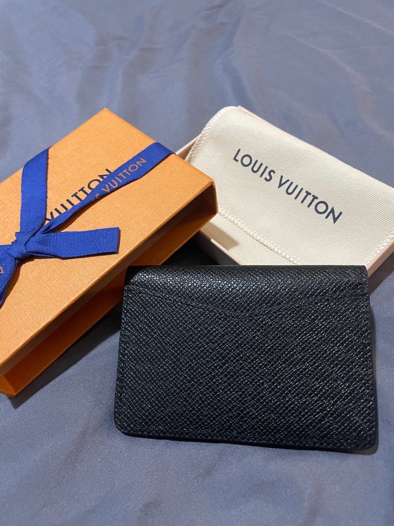 Louis Vuitton Leather Pocket Organizer - Blue Wallets, Accessories -  LOU832658