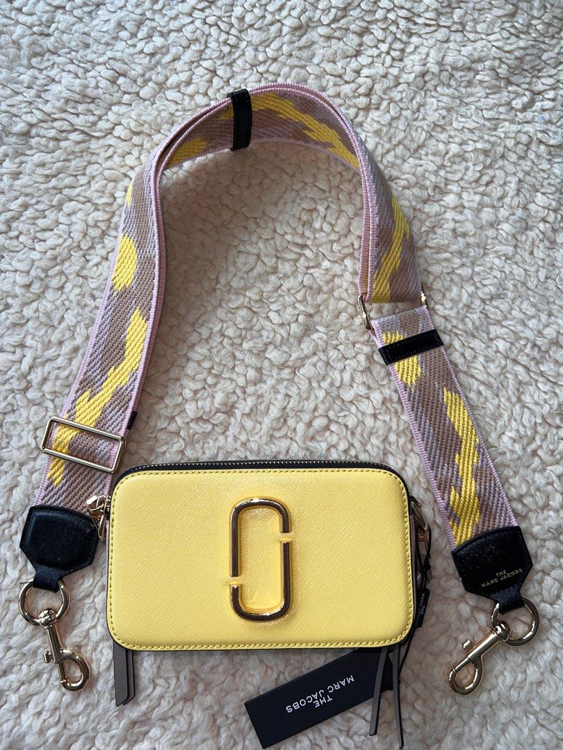 Marc Jacobs Yellow Leather West End The Jane Saddle Shoulder Bag at 1stDibs  | mj yellow leather bag, yellow saddle bag, the saddle marc jacobs