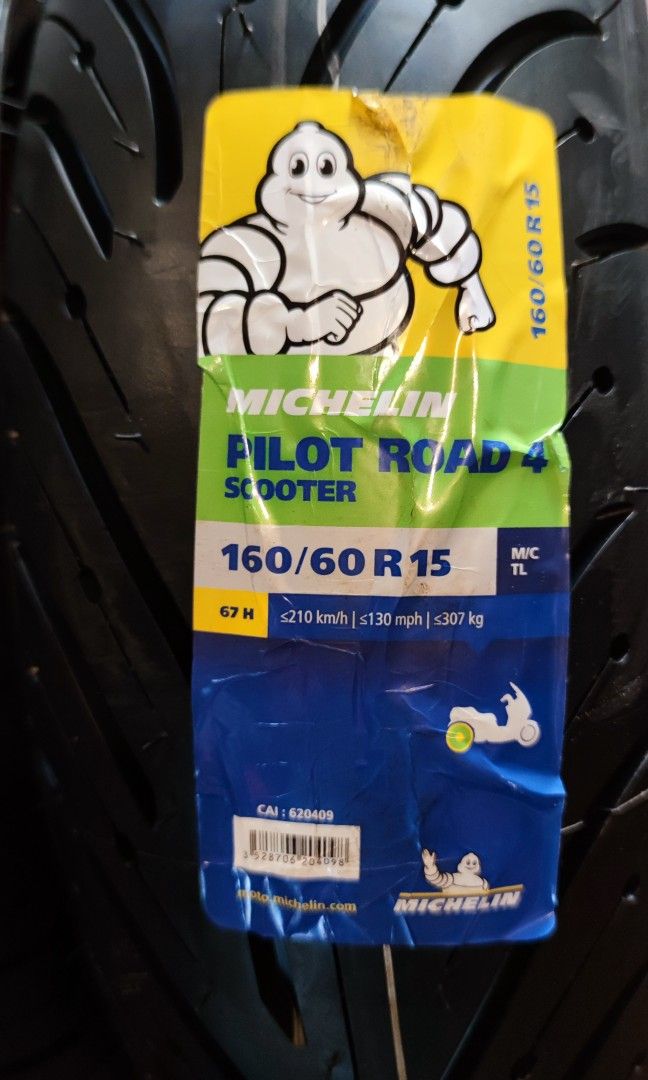 Michelin Pilot Road4 Scooter for T-Max n X-Adv, Motorcycles