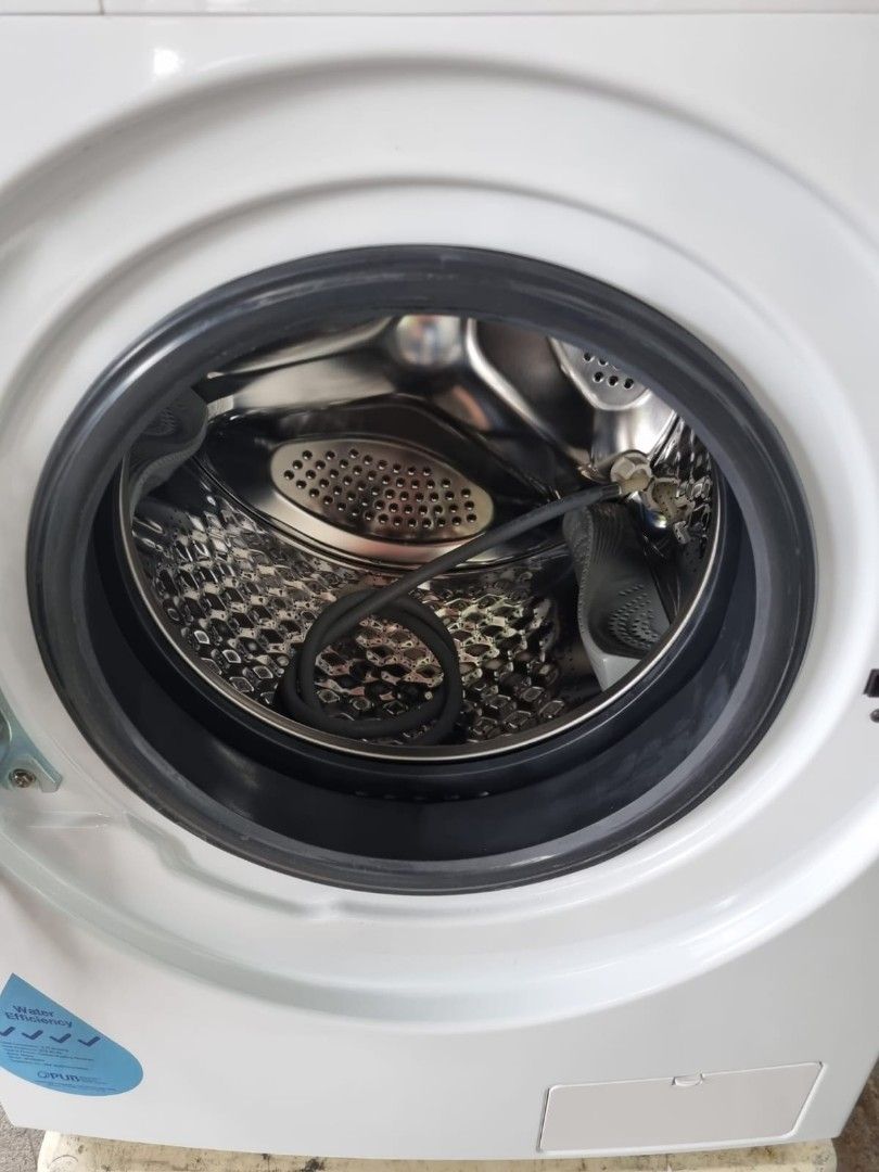 Midea 8kg front load Washing Machine Model MFK868W, TV & Home
