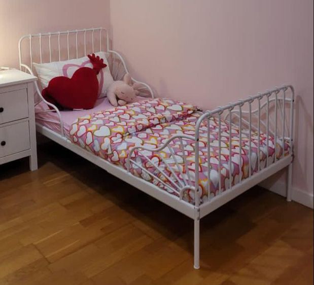 Minnen Ikea Bed Frame (Adjustable), Furniture & Home Living, Furniture