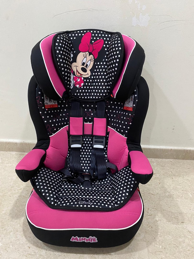 Mothercare Mini Mouse Car seat Babies Kids Going Out Car Seats on Carousell