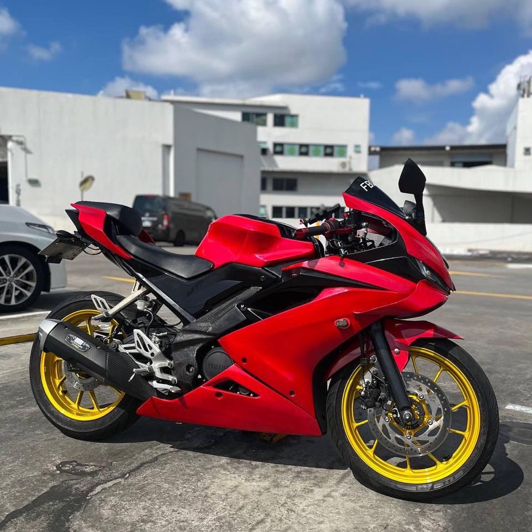 Yamaha R15 Rims Motorcycle Coverset & Rims Spray Painting - Yamaha R15, Motorcycles ...