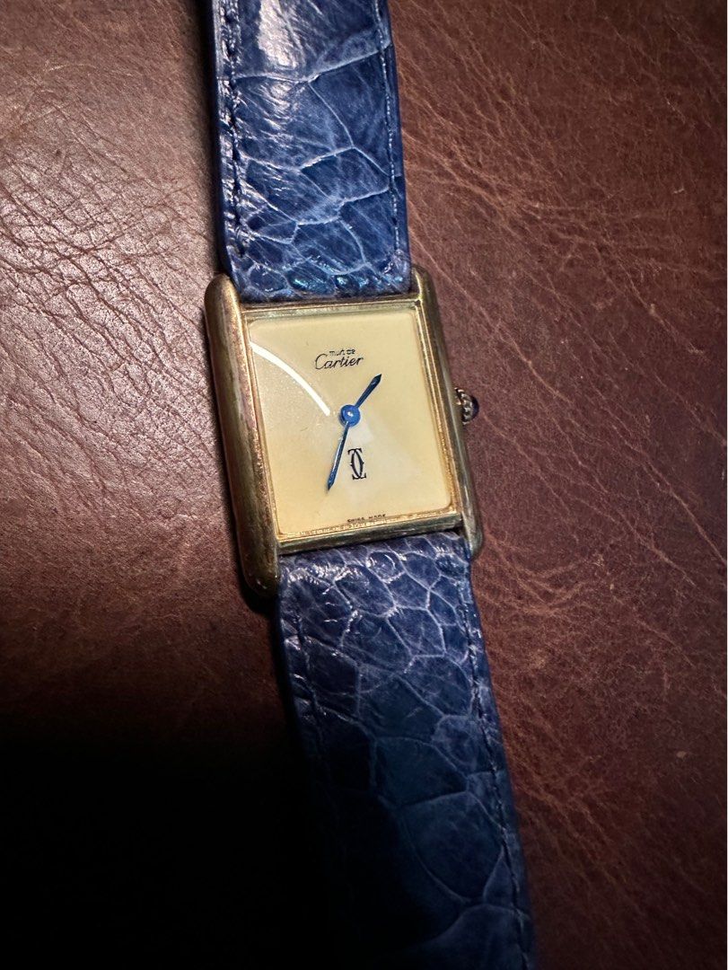 Must de Cartier Cartier Tank, Luxury, Watches on Carousell