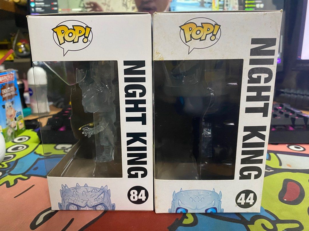 Translucent night king pop top