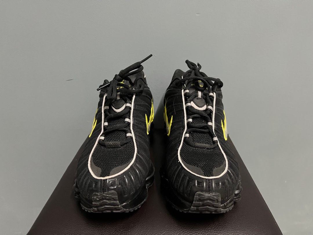 nike shox tl yellow