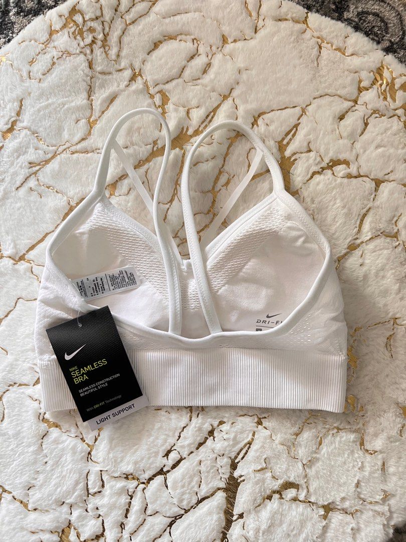 Nike training seamless sales bra