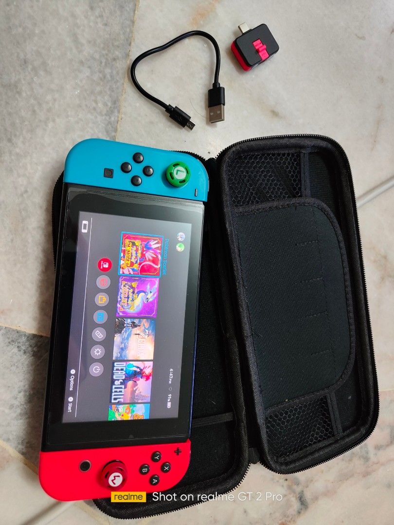 Nintendo switch v1 jailbreak 400gb, Video Gaming, Video Game Consoles