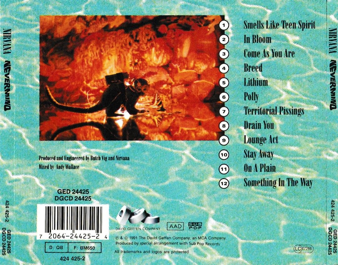 NIRVANA - NEVERMIND CD WITH BOOKLET. FREE SHIPPING (Category: CDs & DVDs) located in Santiago. Submitted by best_cellar (Listing ID 1200294302, Image 2). Description: A MUST HAVE!! Nirvana — Kurt Cobain, Krist Novoselic and Dave Grohl One band, one album that changed rock music forever. This was Nirvana's second album. Their failure in Seattle's teenage hippie community was a forgone conclusion so why not just have fun? The irony was that with Ku