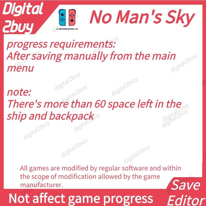 No Man's Sky Save Editor Save Modding No Man's Sky, Video Gaming, Video