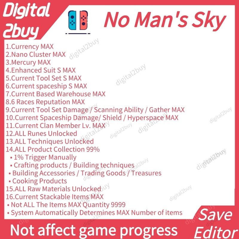 No Man's Sky Save Editor Save Modding No Man's Sky, Video Gaming, Video