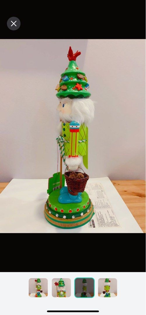 Nutcracker (Category: Toy Figures) located in Singapore. Submitted by queenie_f (Listing ID 1200367089, Image 3). Description: Bnwt Height:40cm.