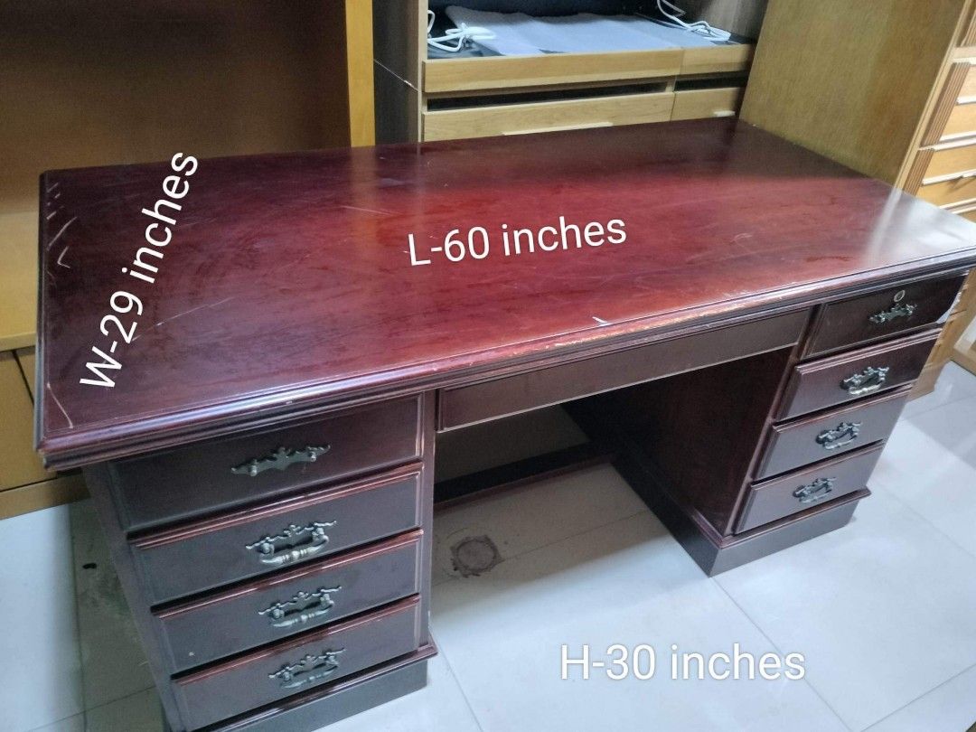 office table japan surplus, Furniture & Home Living, Furniture, Tables