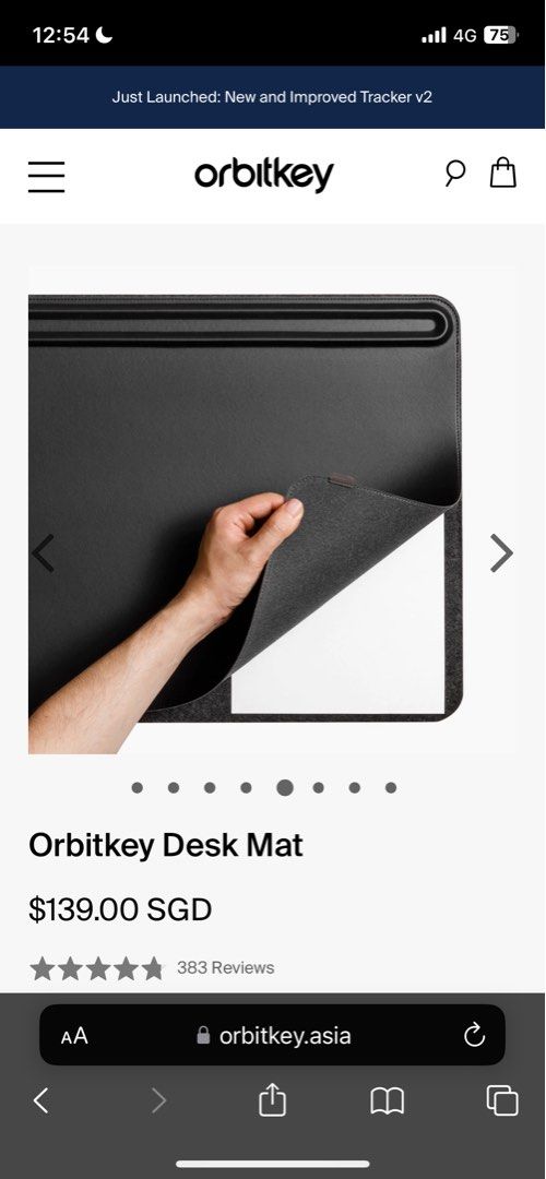 Orbitkey Desk Mat, Computers & Tech, Parts & Accessories, Mouse