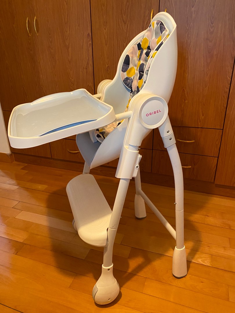 Oribel Cocoon 3Stage Adjustable, EasyClean High Chair + Baby Recliner