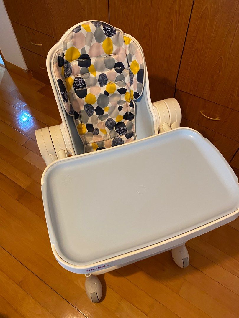 Oribel Cocoon 3Stage Adjustable, EasyClean High Chair + Baby Recliner