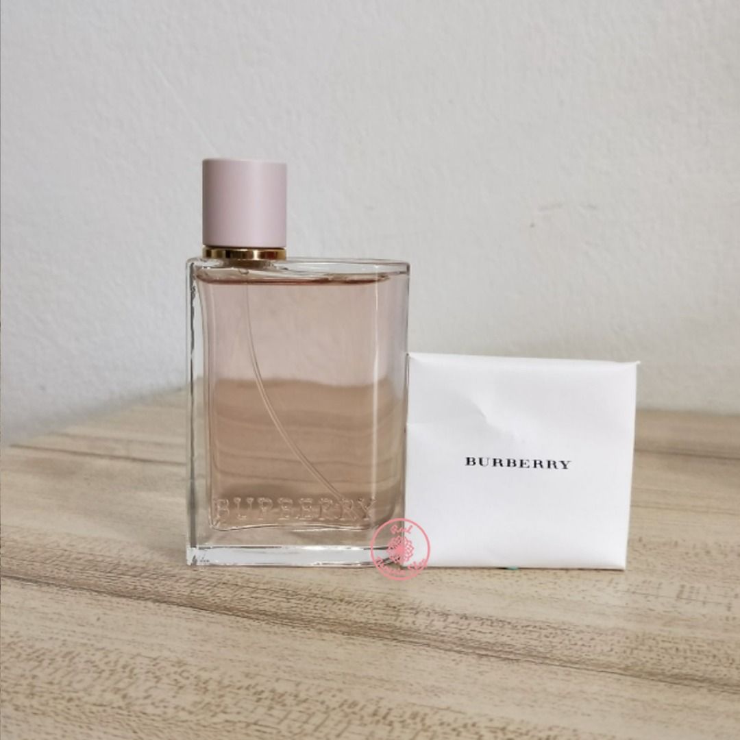 Original Burberry Her Eau De Parfum Spray 50ml Pin 45MM Gift Set 2 Item