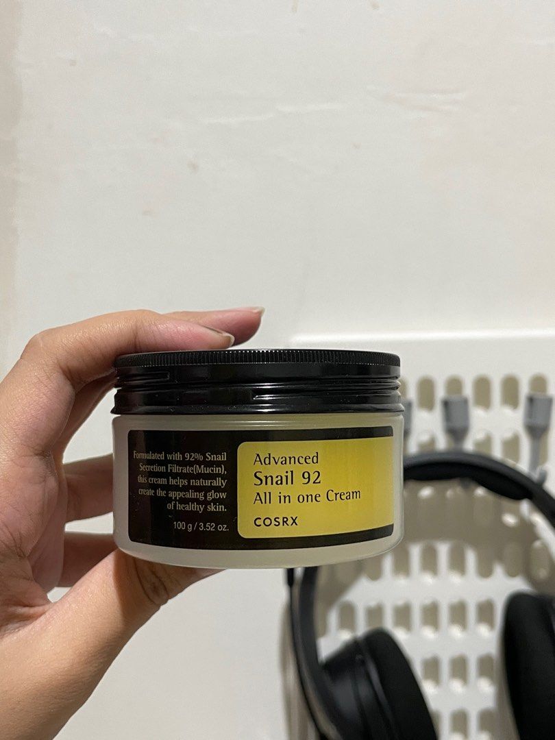 (Original) Cosrx Advanced Snail92 All in one Cream Moisturizer, Beauty