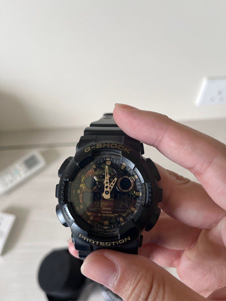 Lelong Original G Shock GA 100CF 1A9