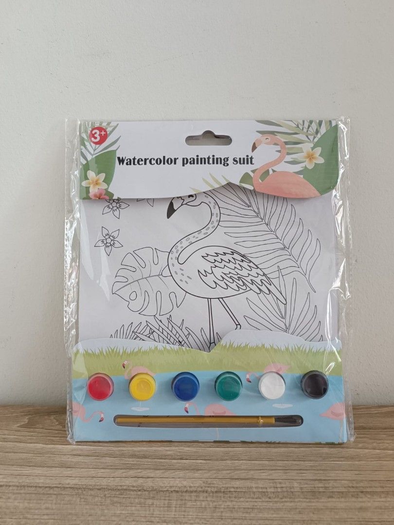 Paint Your Own Watercolor Painting Suit For Kids A, Hobbies & Toys