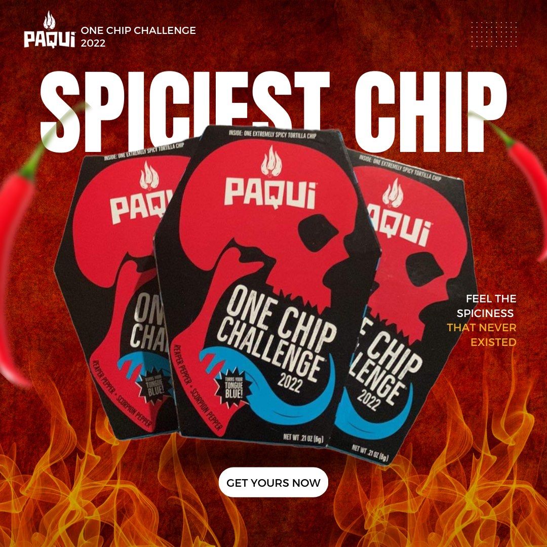 Paqui One Chip (Perfect challenge for your Christmas Party) [ONLY 4