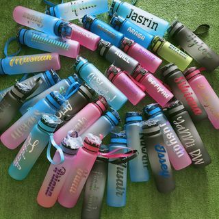 Personalised Gradient Water Bottle