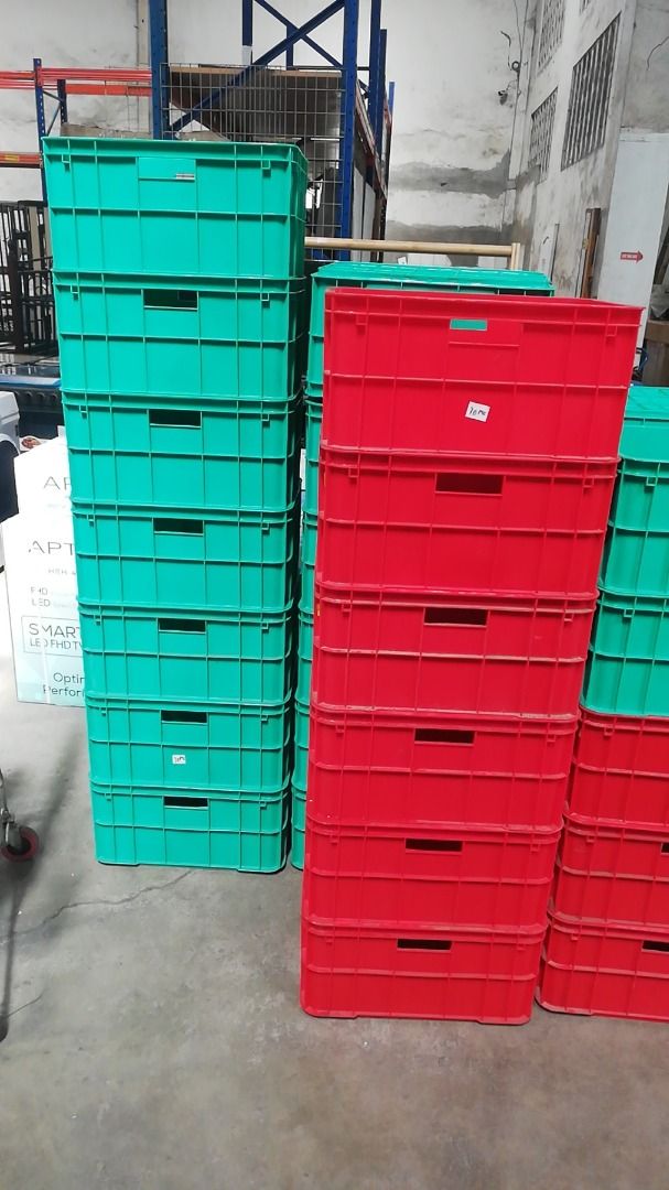 Plastic Crates, Furniture & Home Living, Kitchenware & Tableware, Food