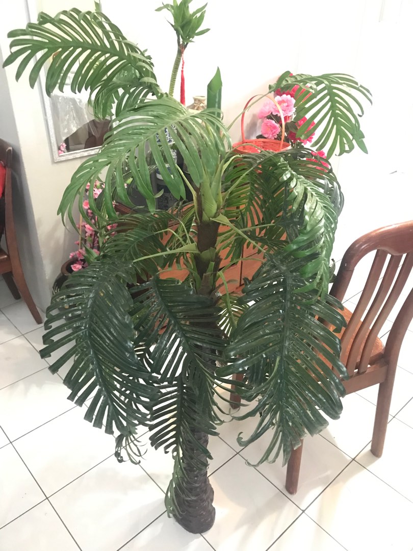 plastic tree, Furniture & Home Living, Home Decor, Artificial Plants