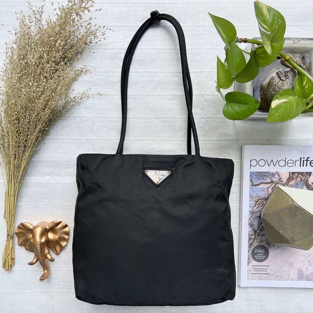 authentic prada tessuto nylon laptop bag, Luxury, Bags & Wallets on  Carousell