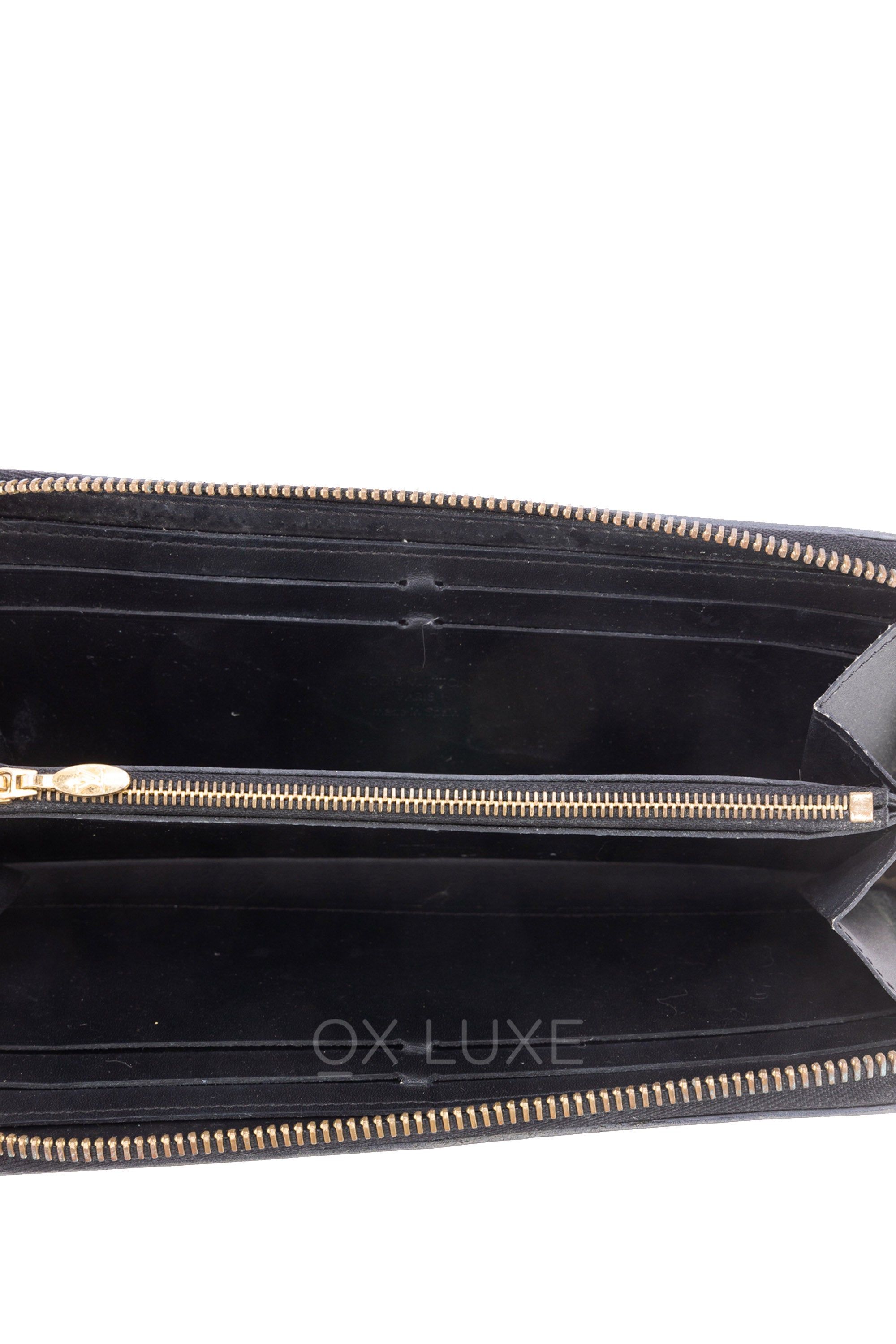 Louis Vuitton Green & Aqua Vernis Zippy long wallet – TheLuxeLouis