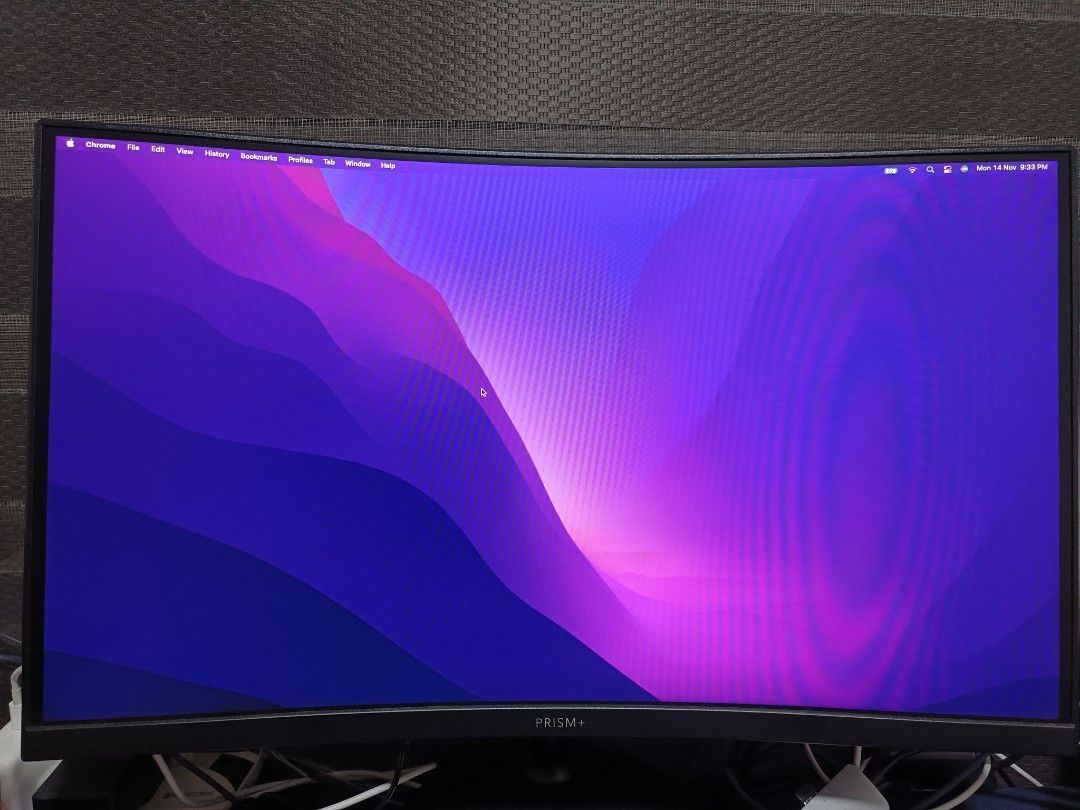 Prism Curved Monitor 24 inch C240, Computers & Tech, Parts