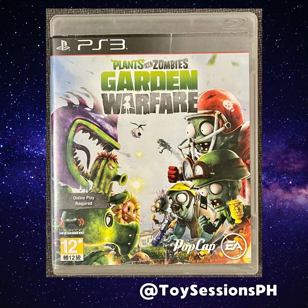 PS3 Game Plants VS. Zombies (Garden Warfare), Video Gaming, Video