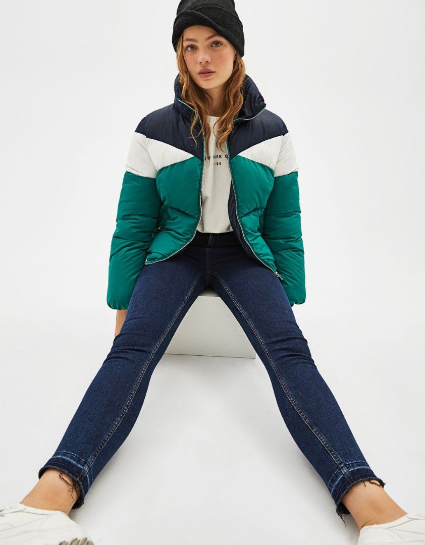 Puffer jacket Bershka Women s Fashion Coats Jackets and